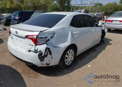 2015 Toyota Corolla Le Eco из США, поврежденный, VIN 5YFBPRHE9FP266687
